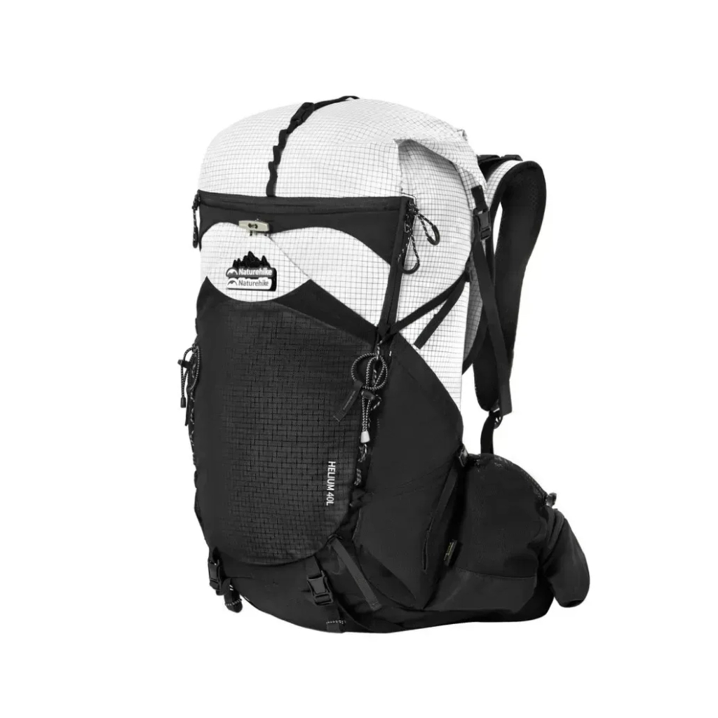 Рюкзак туристичний Naturehike Helium CNK2450XB016, 40 л, білий, L (6927595796979)