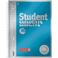 Notebook Brunnen College pad A5 Premium metallic gloss, dot, 80 sheets (10-671 57)