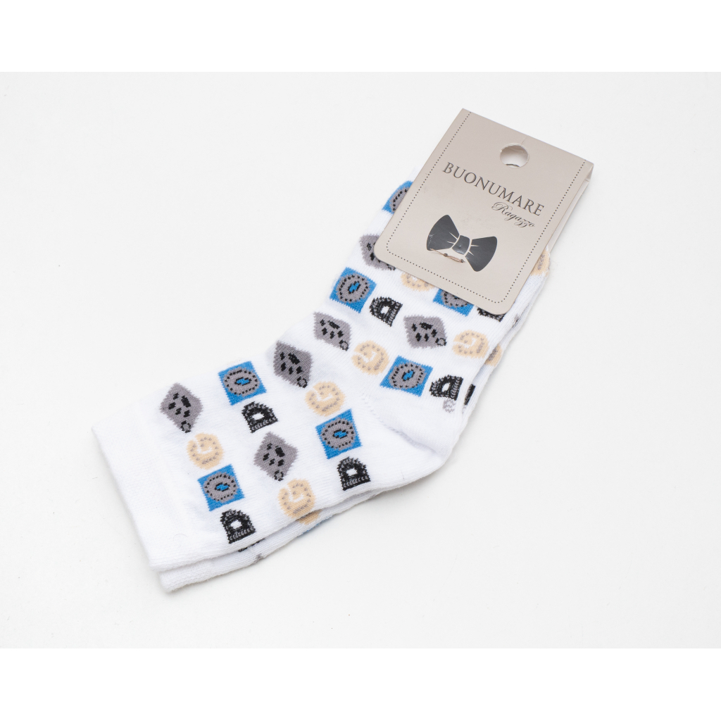 Шкарпетки дитячі BNM з китами (M0C0101-1052-3-blue)