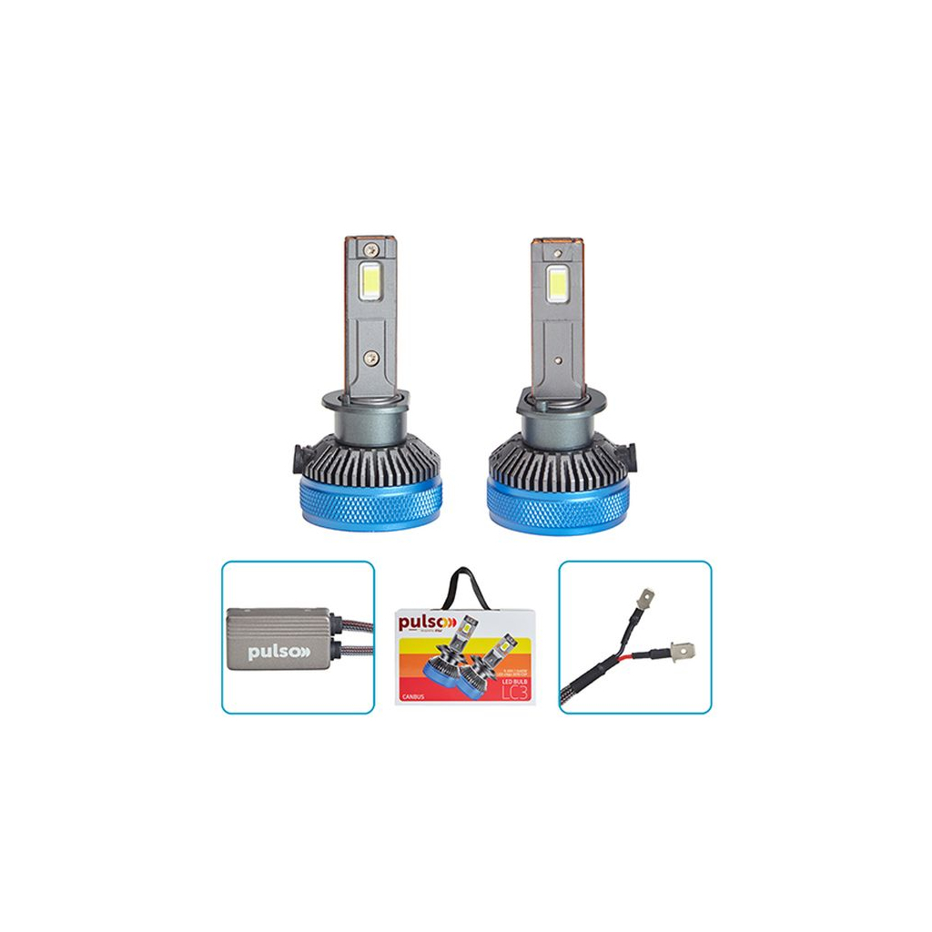 Автолампа PULSO LED-chips 3570 CSP/9-30V/2*65W/13000Lm/6000k (LC3-HB4) Автолампа PULSO LED-chips 3570 CSP/9-30V/2*65W/13000Lm/6000k (LC3-HB4)