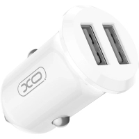 Зарядний пристрій XO 2xUSB 12W white (CC67.white)