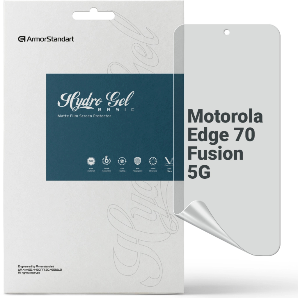 Плівка захисна Armorstandart hydrogel Matte Motorola Edge 70 Fusion 5G (ARM91009)