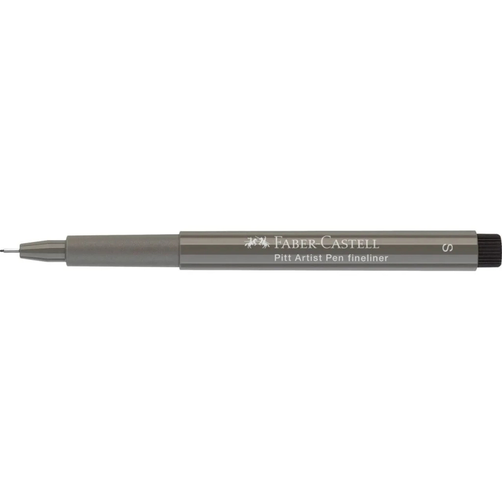 Лайнер Faber-Castell Pitt Artist Pen Fineliner India ink pen товщина S (0,3 мм), колір теплий сірий IV №273 (32072)
