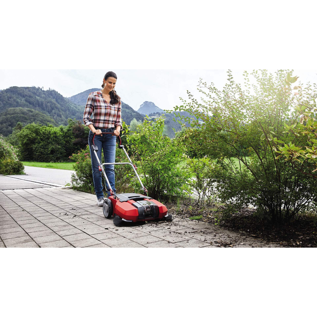 Підмітальна машина Einhell TE-SW 18/610 Li-Solo, PXC, 18V, ширина 610мм, бак 20л, 1800м²/год, 10.3кг (без АКБ та ЗП) (2352040)