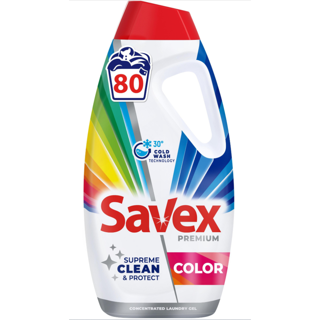 Гель для прання Savex Premium Color 3.6 л (3800024048111)