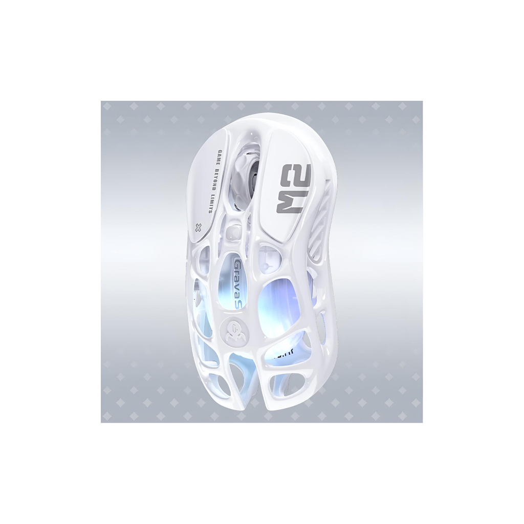 Мишка GravaStar Mercury M2 RGB Wireless/Bluetooth/USB Opaline White (GRAVASTARM2_WHT) Мишка GravaStar Mercury M2 RGB Wireless/Bluetooth/USB Opaline White (GRAVASTARM2_WHT)