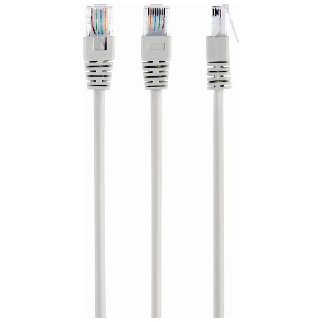 Патч-корд 20м UTP cat 5e CCA gray Cablexpert (PP12-20M)