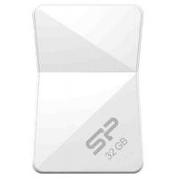 USB флеш накопичувач Silicon Power 32Gb Touch T08 White USB 2.0 (SP032GBUF2T08V1W)