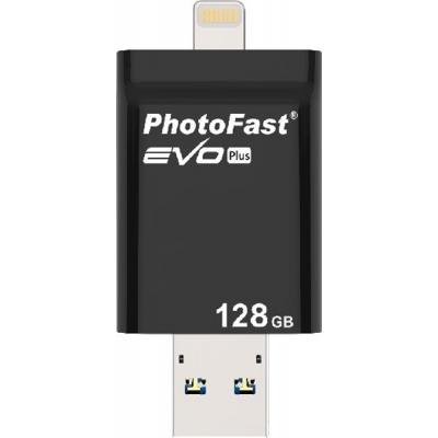USB флеш накопичувач PhotoFast 128GB i-Flashdrive EVO Plus USB3.0-microUSB/Lightning (EVOPLUS128GBU3)