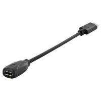 Перехідник Type-C to USB microB 0.15m Digitus (AK-300316-001-S)