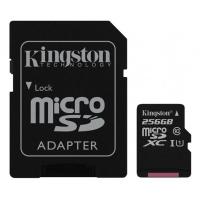Карта пам'яті Kingston 256GB microSDXC class 10 UHS-I Canvas Select (SDCS/256GB)