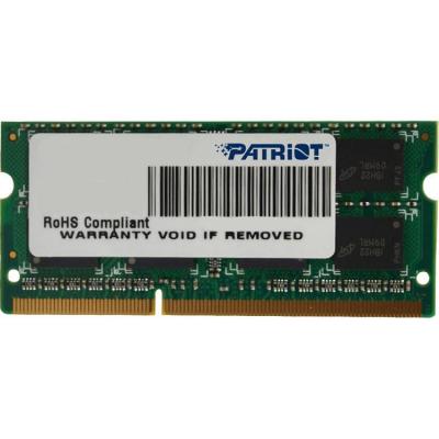 Модуль пам'яті для ноутбука SoDIMM DDR3 2GB 1333 MHz Patriot (PSD32G13332S)