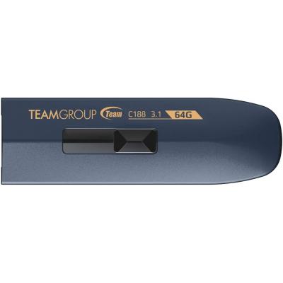 USB флеш накопичувач Team 64GB C188 Indigo USB 3.1 (TC188364GL01)