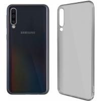Чохол до мобільного телефона Global (TPU) Extra Slim Samsung A50 (Dark) (1283126491818)
