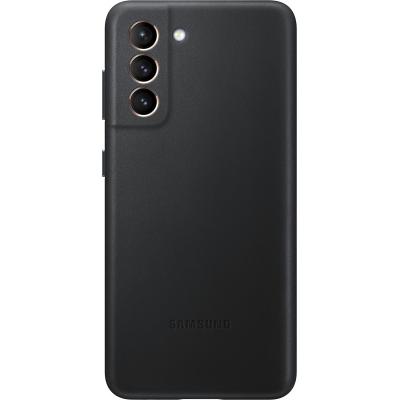 Чохол до мобільного телефона Samsung Leather Cover Samsung Galaxy S21 Black (EF-VG991LBEGRU)