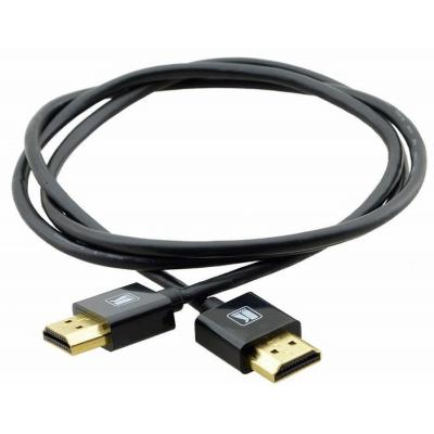Кабель мультимедійний HDMI to HDMI 0.9m Kramer (C-HM/HM/PICO/BK-3)