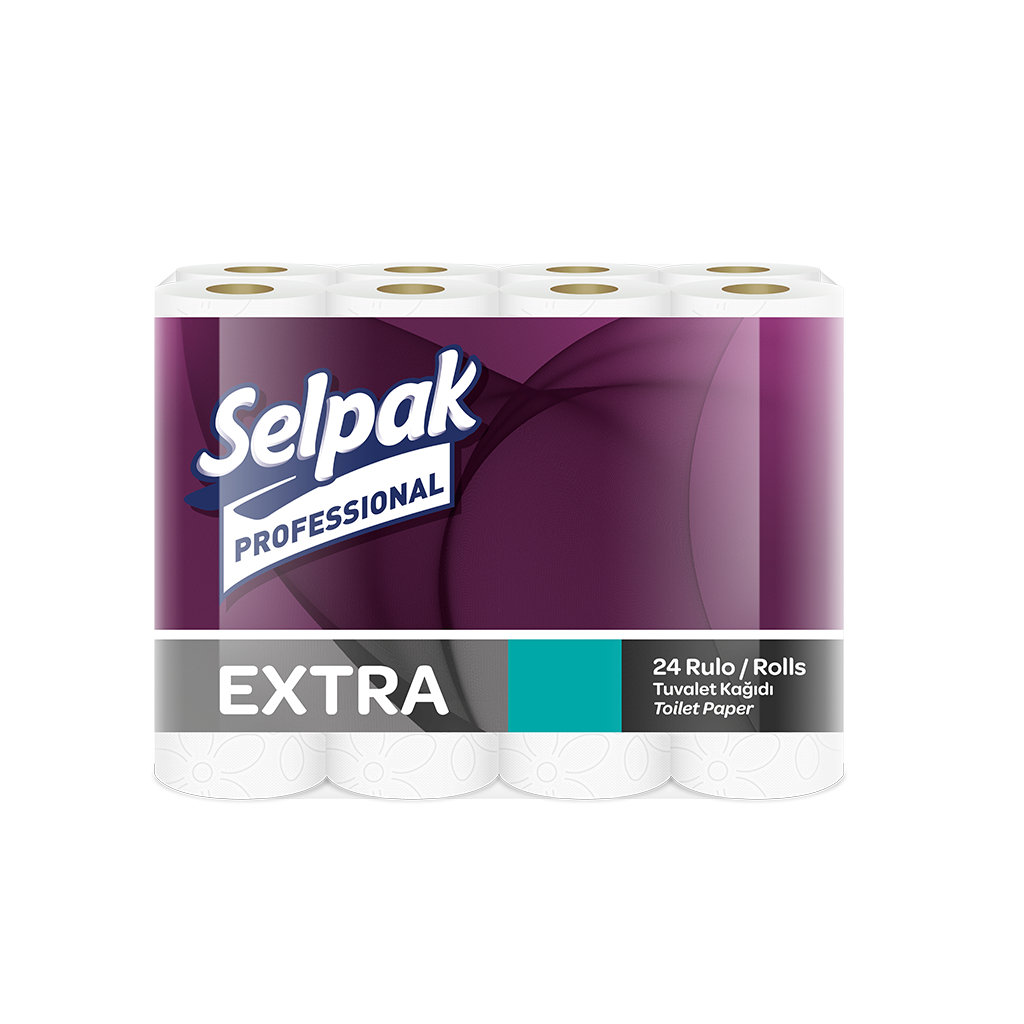 Туалетний папір Selpak Professional Extra двошаровий 22.3 м 24 рулони (8690530783621) Туалетний папір Selpak Professional Extra двошаровий 22.3 м 24 рулони (8690530783621)