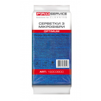 Cleaning wipes PRO service Optimum made of microfiber Blue 10 pcs. (4823071640113)