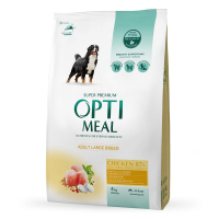 Dry dog food Optimeal for large breeds with chicken taste 4 kg (4820083905551)