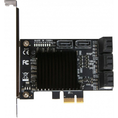 Плата розширення Frime 88SE9215 8хSATA3 PCIe (ECF-PCIEto8SATAIII001)