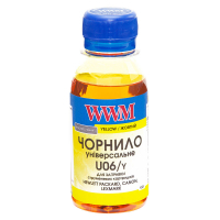 Чорнило WWM Canon/HP/Lexmark 100г Yellow (U06/Y-2)