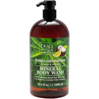 Dead Sea Collection shower gel with hemp, coconut and lime extracts 1000 ml (7290102251674)