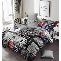 Bed linen MirSon Beige Premium 17-0034 Celeste 143x210 (2200001396456)