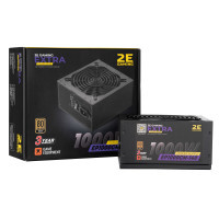 Блок живлення 2E GAMING EXTRA POWER (1000W), >90, 80+ Gold, 140mm, 1xMB 24pin(20+4), 2xCPU 8pin(4+4), 4xMolex, 6x (2E-EP1000GM-140)