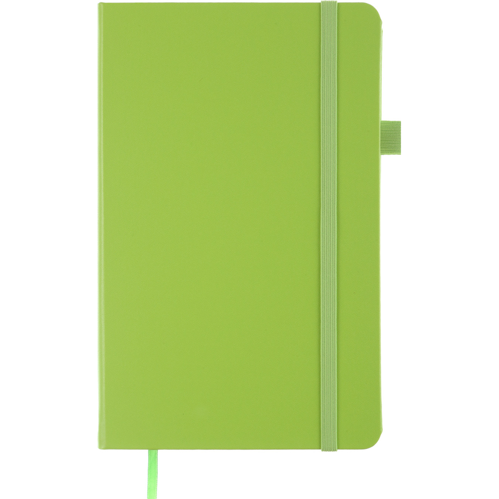 Книга записна Buromax Etalon 125x195 мм 96 аркушів в лінію обкладинка зі штучної шкіри Салатова (BM.291260-15)
