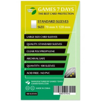Протектор для карт Games 7 Days 70 х 120 мм, Large, 100 шт (STANDART) (GSD-017012)