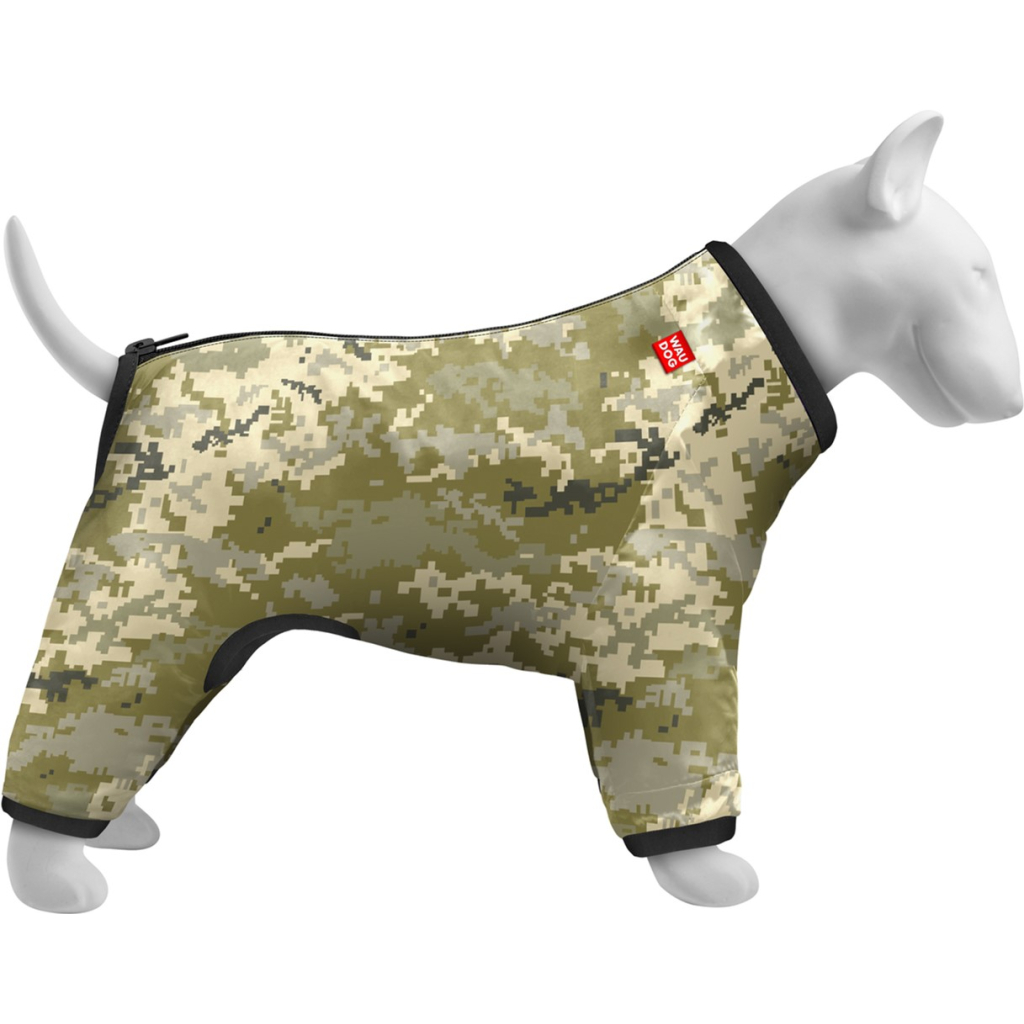 Вітровка для тварин WAUDOG Clothes "Мілітарі" XS25 (386-4026)