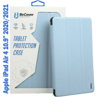 Чохол до планшета BeCover Tri Fold Soft TPU Silicone Apple iPad Air 4 10.9 2020/2021 Light Blue (708782)