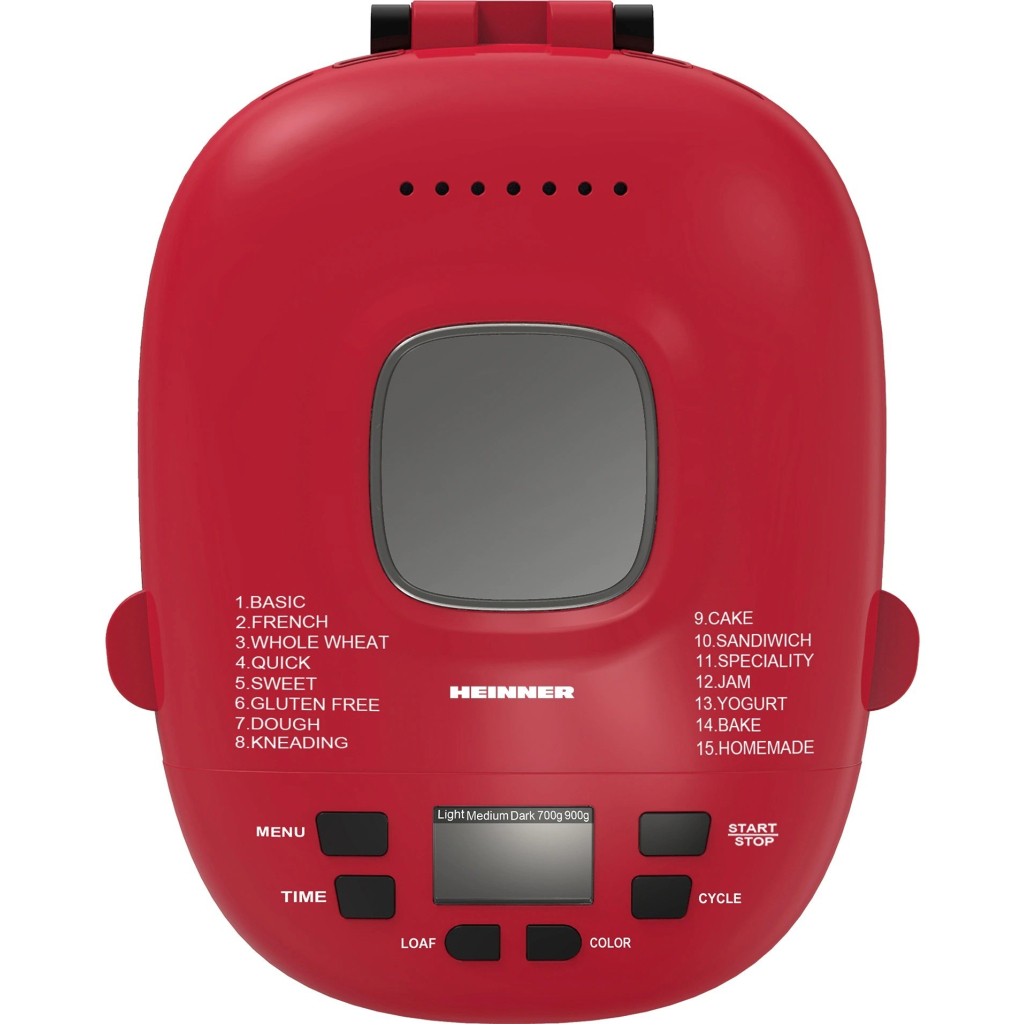 Хлібопічка HEINNER HBM-915BKR