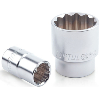 Торцева головка Toptul 1/2" 12-гранна 17 мм (BAEB1617)