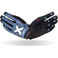 Рукавички для фітнесу MadMax MXG-102 X Gloves Black/Grey/White M (MXG-102-GRY_M)