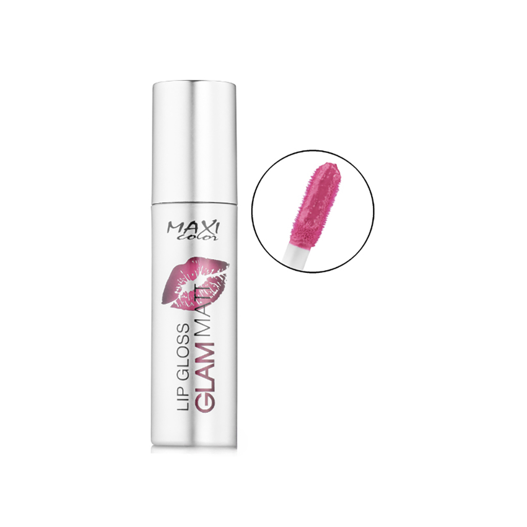 Помада для губ Maxi Color Lip Gloss Glam Matt 02 - Шовкова вишня (4823097100936)