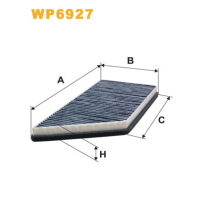 Cabin filter Wixfiltron WP6927
