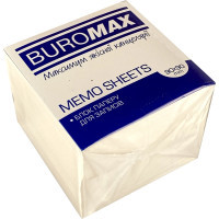 Buromax note paper white 90x90x50 mm, not glued (BM.2276)