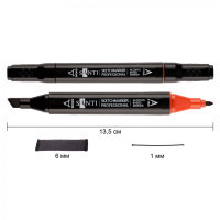 Art marker Santi set alcohol in a bag 40 pcs (390778)