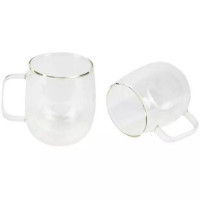 Набір чашок Bergner Coffee & Tea lovers 400 мл 2 шт (BG-20116-MM)