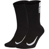 Socks Nike U NK MLTPLIER CRW 2PR SX7557-010 38-42 2 pairs Black (194494241183)