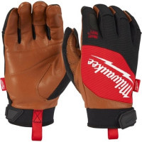 Milwaukee Protective Gloves with Leather Inserts, 11/XXL (4932471915)