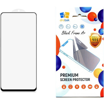 Скло захисне Drobak Samsung Galaxy S23 FE Black Frame A+ (676738)