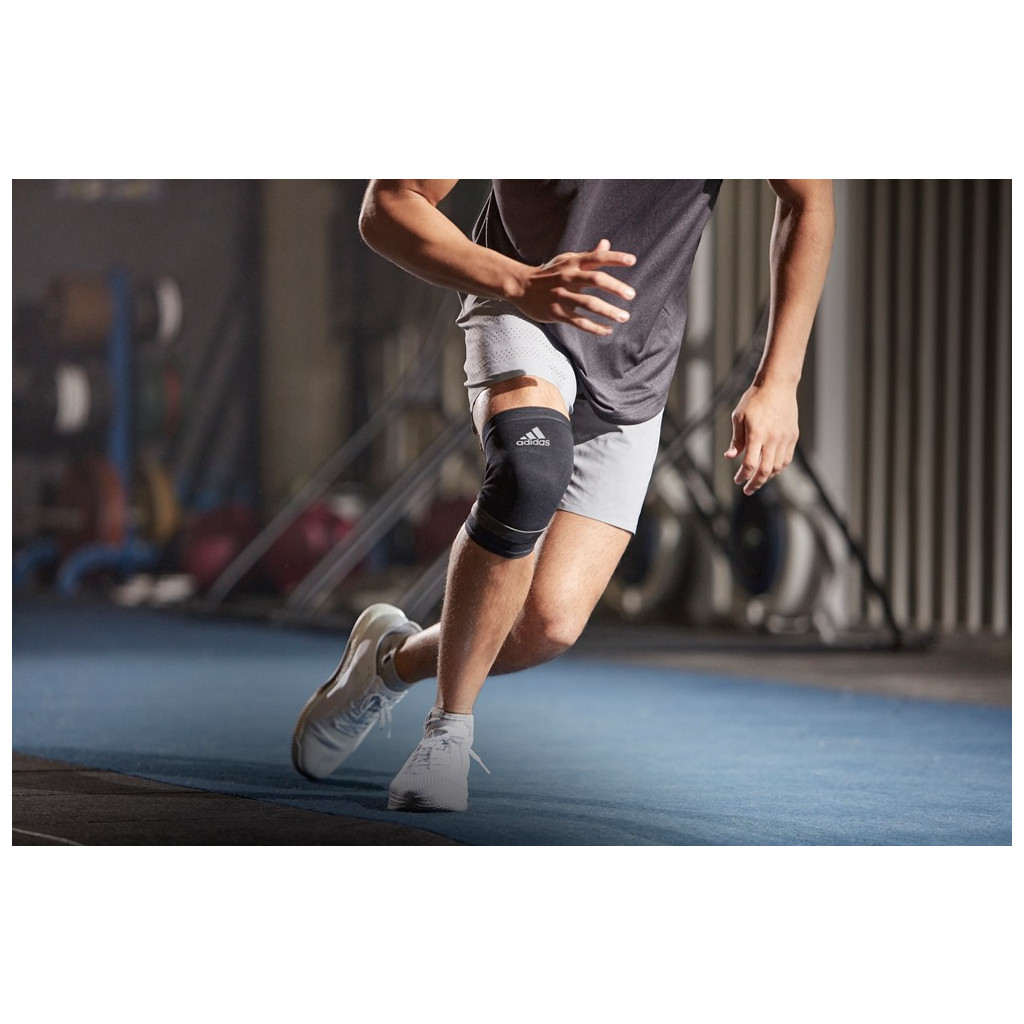 Фіксатор коліна Adidas Performance Knee Support ADSU-13321 Чорний S (885652007566)