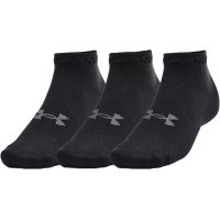 Socks Under Armor 1382958-001 Essential Low Cut 3 pairs black MD (196885591976)