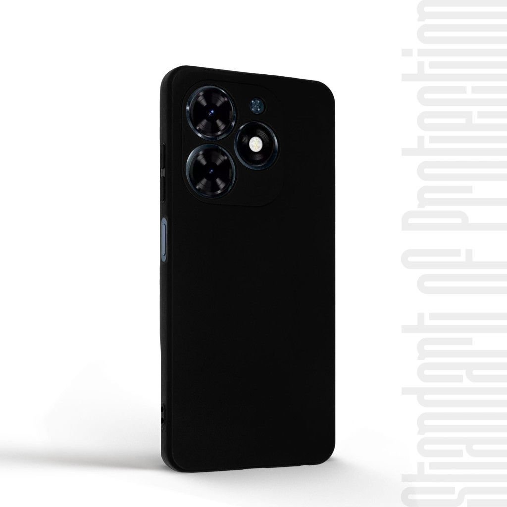 Чохол до мобільного телефона Armorstandart Matte Slim Fit Tecno Spark 20C (BG7n) Camera cover Black (ARM73575) Чохол до мобільного телефона Armorstandart Matte Slim Fit Tecno Spark 20C (BG7n) Camera cover Black (ARM73575)