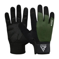 Gloves for fitness RDX W1 Full Finger Army Green XL (WGA-W1FA-XL+)