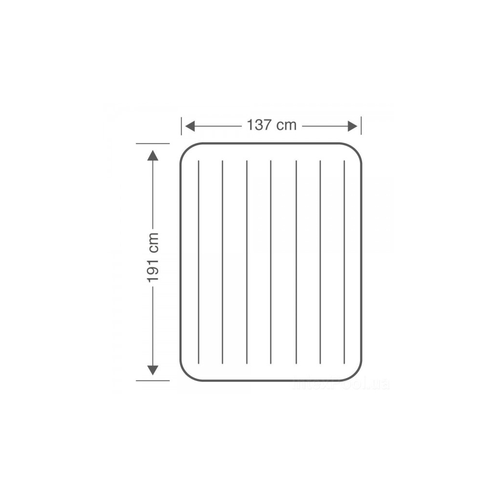 Матрац надувний Intex 64758