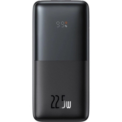 Батарея універсальна Baseus Bipow Pro Digital 10000mAh 22.5W, Black (PPBD040001)