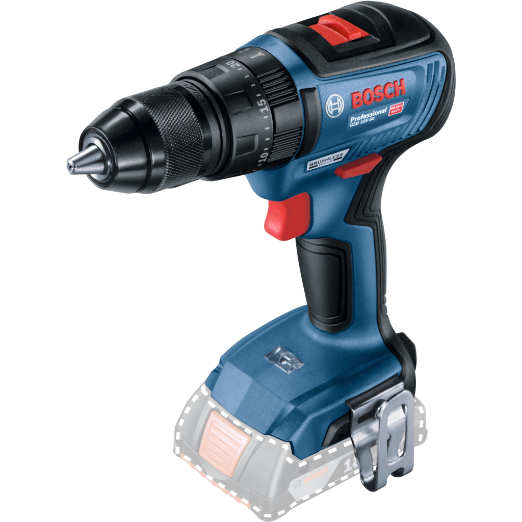 Набір електроіструментів Bosch 18V GWS180-LI, GSB 18V-50, 2х4А (0.615.990.M8S)